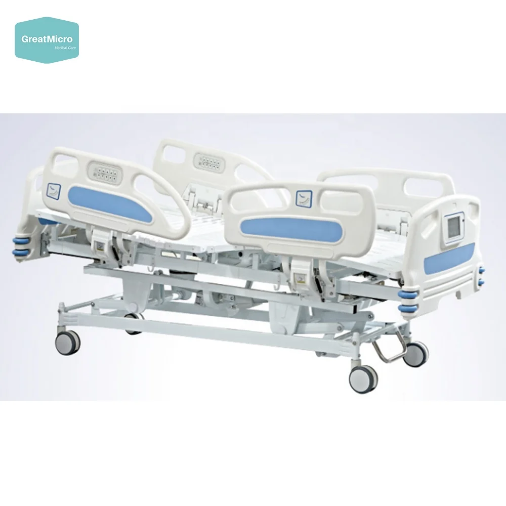 Hospital ICU Bed Electrical Nursing Bed 3 Function Manual Hospital Bed