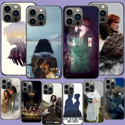 OUTLANDER TV Series custodia per telefono per Iphone 15 14 13 Pro Max 12 Mini 11 Pro XR X XS Max 6 6S 7 8 Plus 5 SE 2020 Cover Cute Fundas