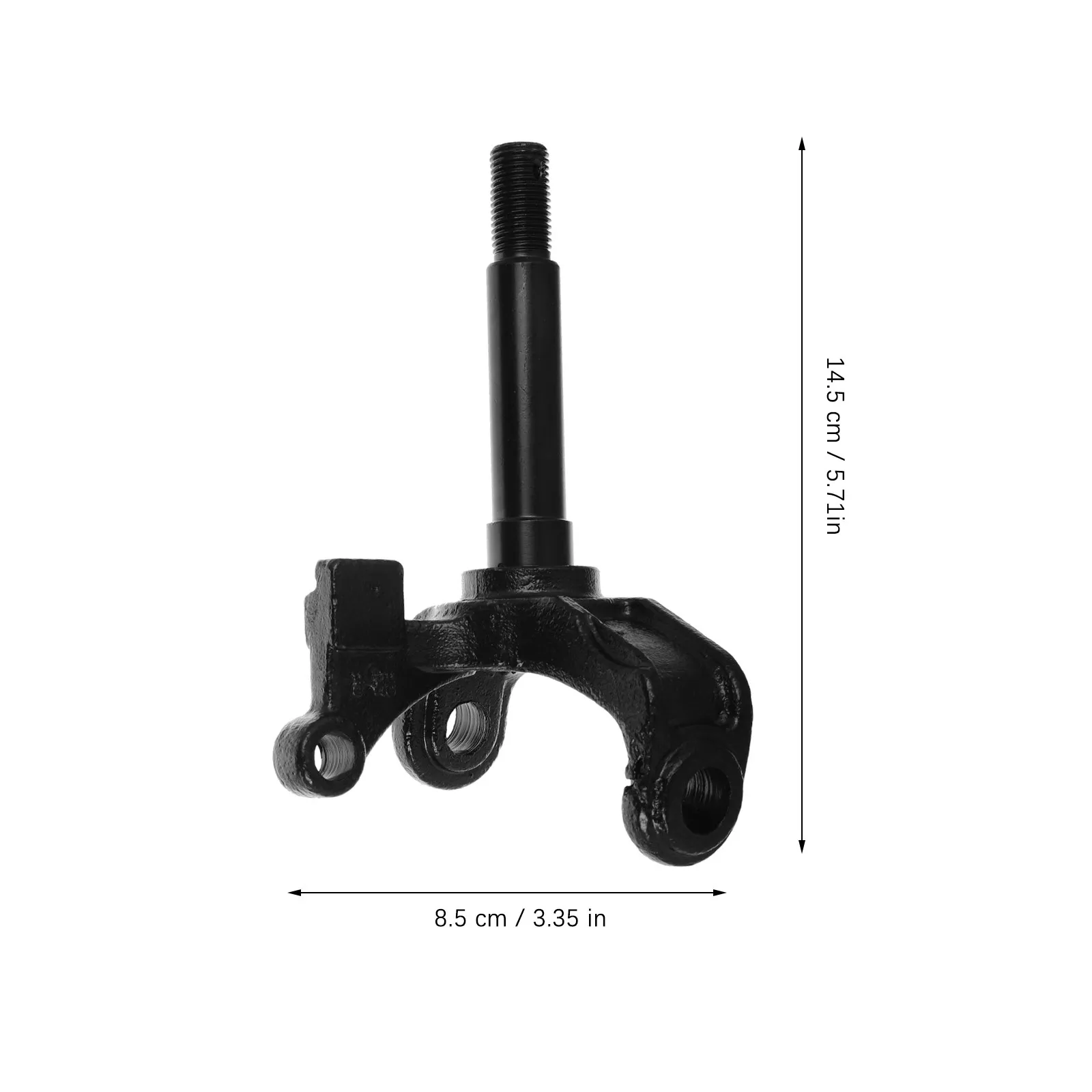 Right Side Steering Knuckle Flange Metal Atv Steering Strut Front Drum Brake Arm Go Kart Parts Utv Accessories