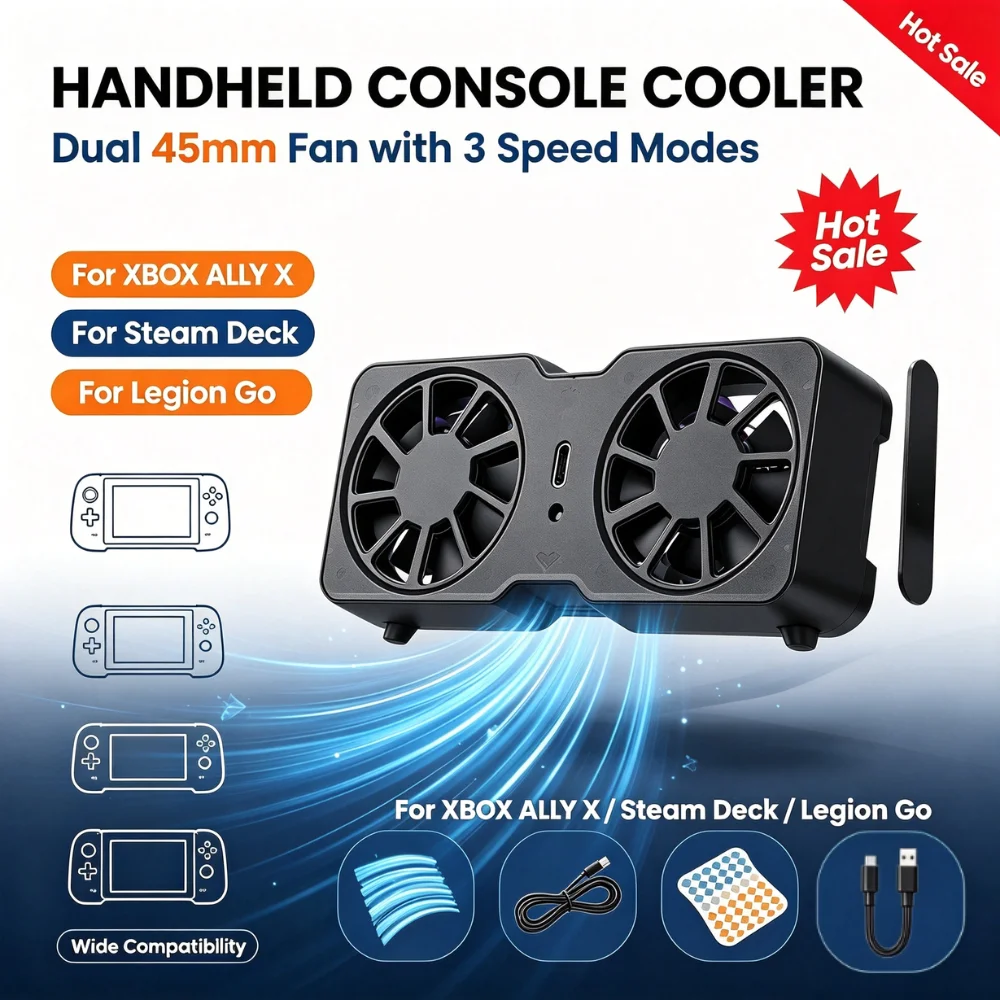 Magnetic Cooling Fan For Steam - Console Cooling Fan 评论和价格
