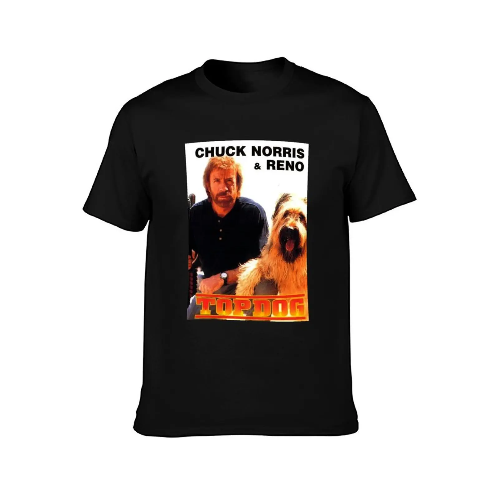 Chuck and Dog T-Shirt t shirts for man graphic vintage T-Shirt
