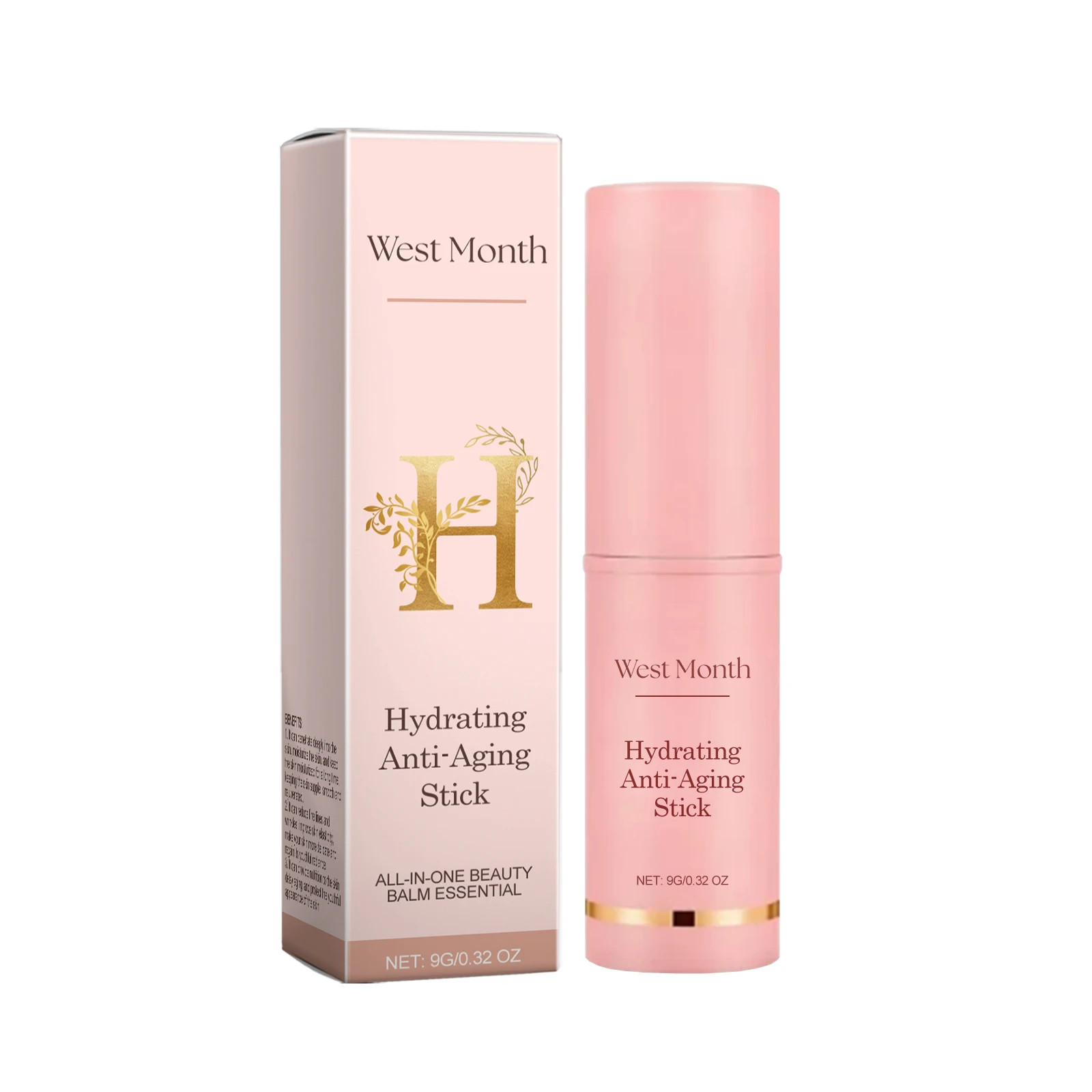Lighten Wrinkles Hydrating Stick Moisturizing Hydrating Firming Skin Nourishing Face Care Hydrating Stick, Anti Aging Multi Moisture Balm For Fine Lines Dryness Forehead Neck Eye Area Deep Nourishing Facial Serum Stick For Women And Men Daily Skin Care