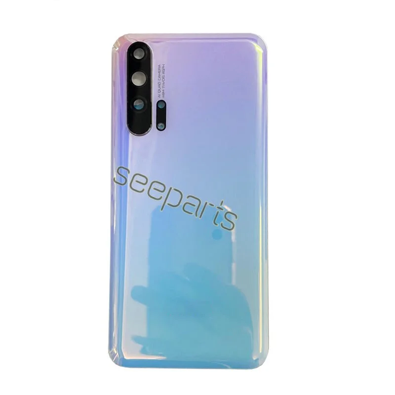 New Cover For Huawei Honor 20 Pro Battery Cover Door Back Housing Rear Case For Honor 20 Battery Cover Door With Lens Replacemen