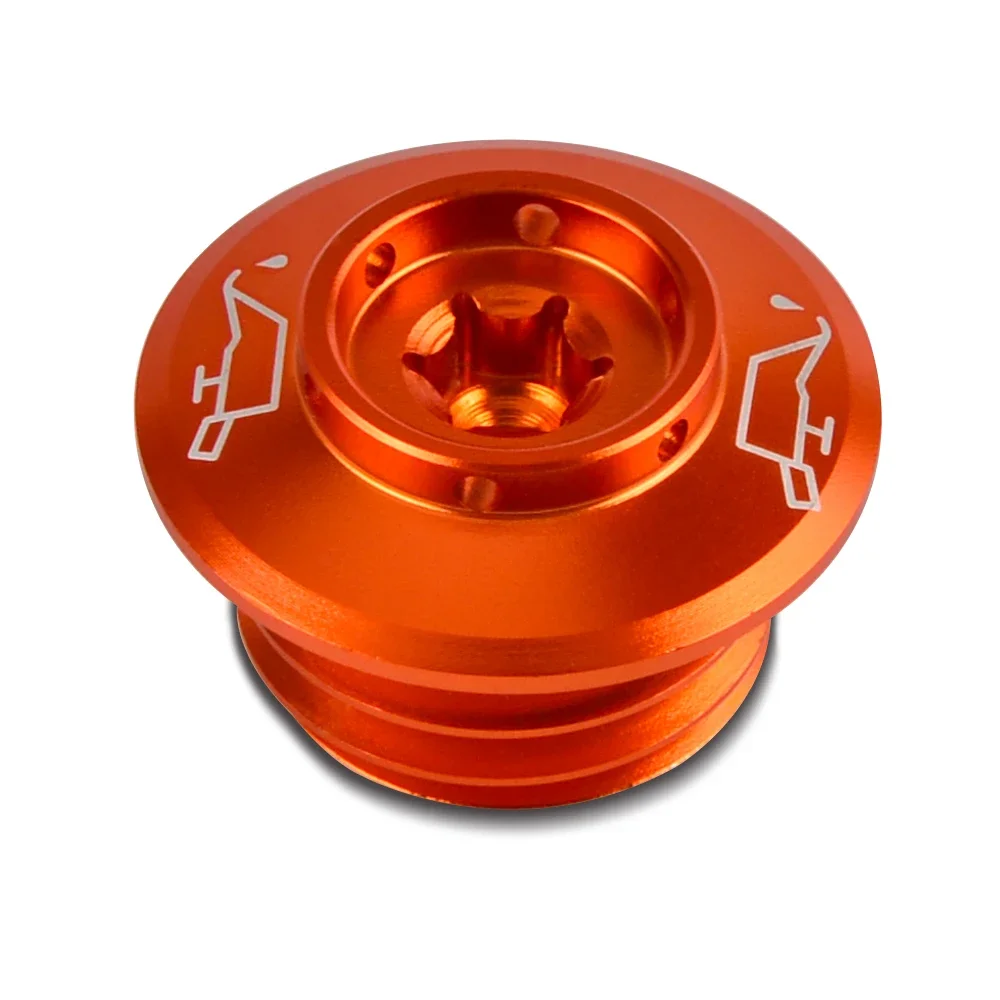 Para KTM 1050 1090 1190 1290 Adventure 2013-2024 2023 2022 2021 CNC cubierta de tornillo de llenado de aceite de motor accesorios de aleación de aluminio