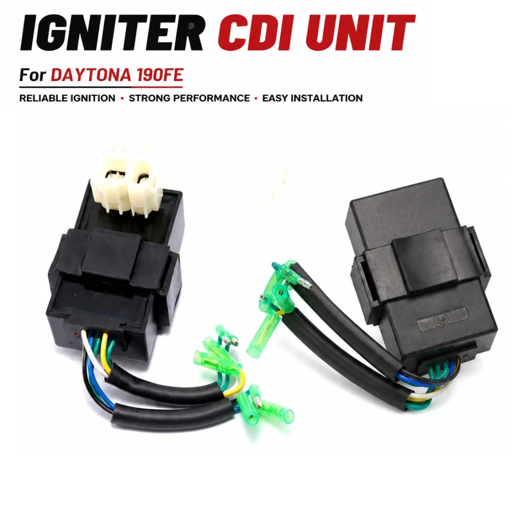 Daytona 190FE AC CDI Ignition Box Igniter Module 4 Stroke 4 Valve Engine Parts Anima 190 FE Pit Dirt Bike Replacement Spare Part