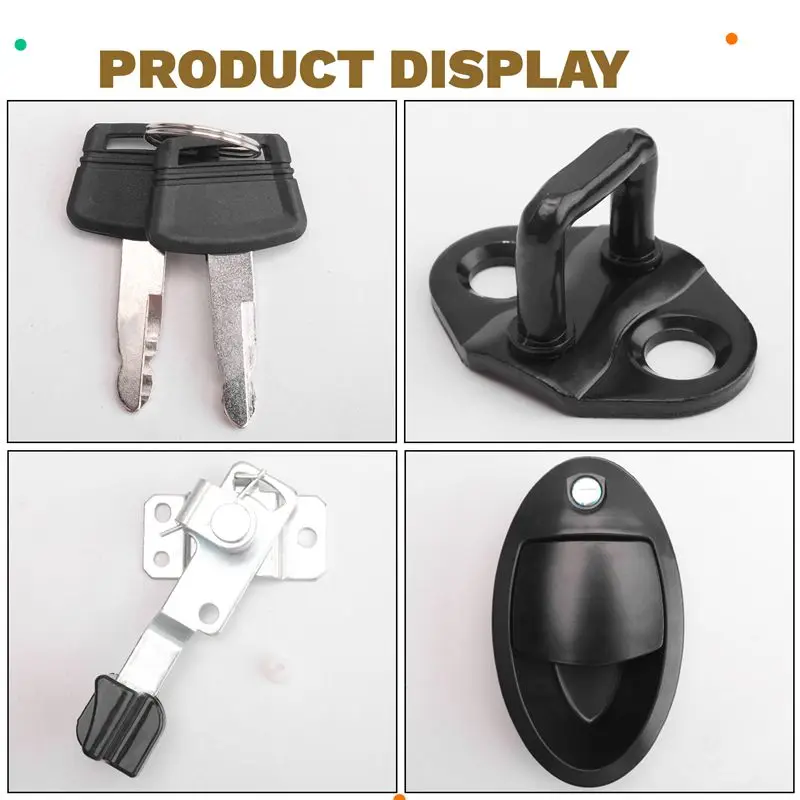 For Liugong 150E 915E 920E 922E 936E 9075E Excavator Parts Door Lock Assembly Cab Lock Block Handle