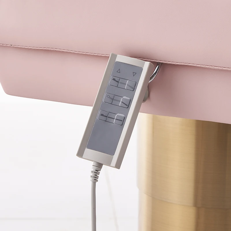 Elektryczne łóżko kosmetyczne do salonu piękności z 3 silnikami, medyczne łóżko do spa, stół do masażu, fotel podiatriczny, łóżko do tatuażu estetycznego.