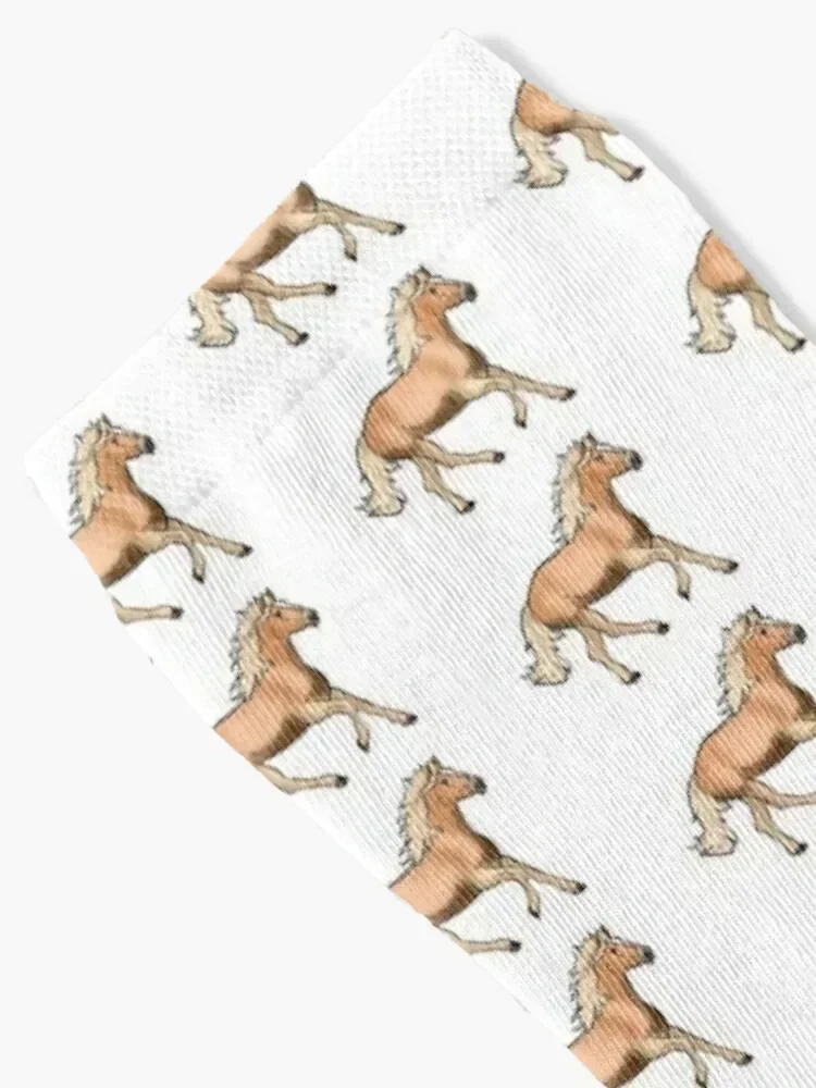 Haflinger Horse Socks Stockings Men's Non-slip valentine gift ideas Men Socks Women's