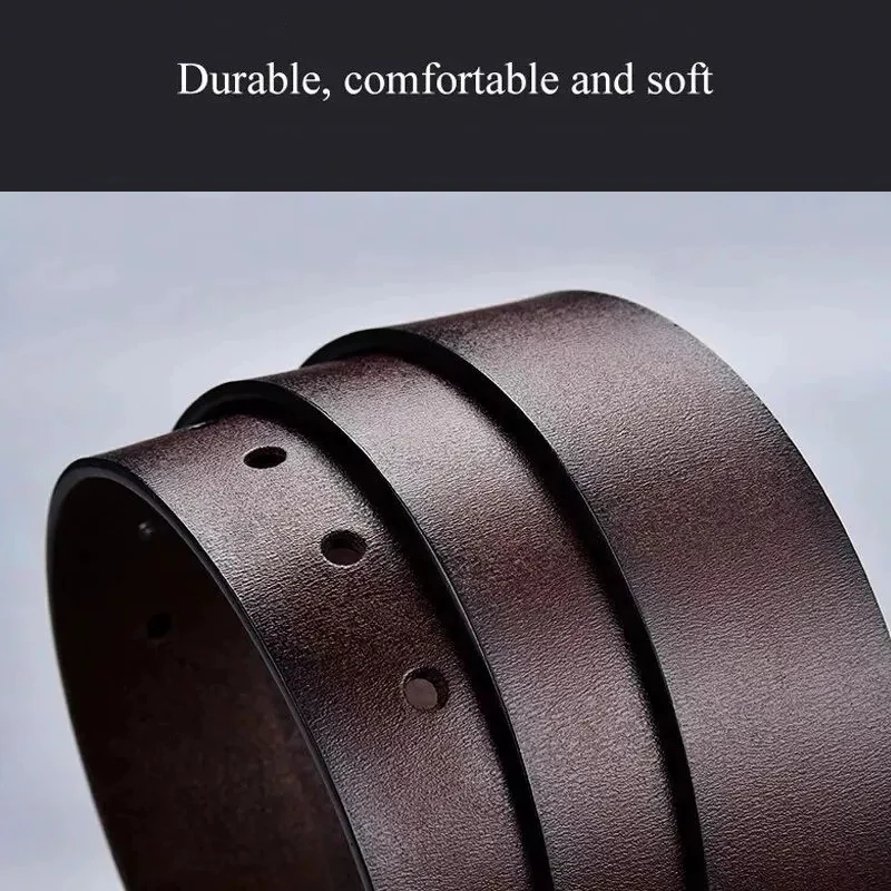 Neue männer Kuh Leder Gürtel Luxus Strap Männlich Gürtel Für Mode Klassische Vintage Pin Schnalle Hohe Qualität Designer Gürtel plus Größe – Detail 8
