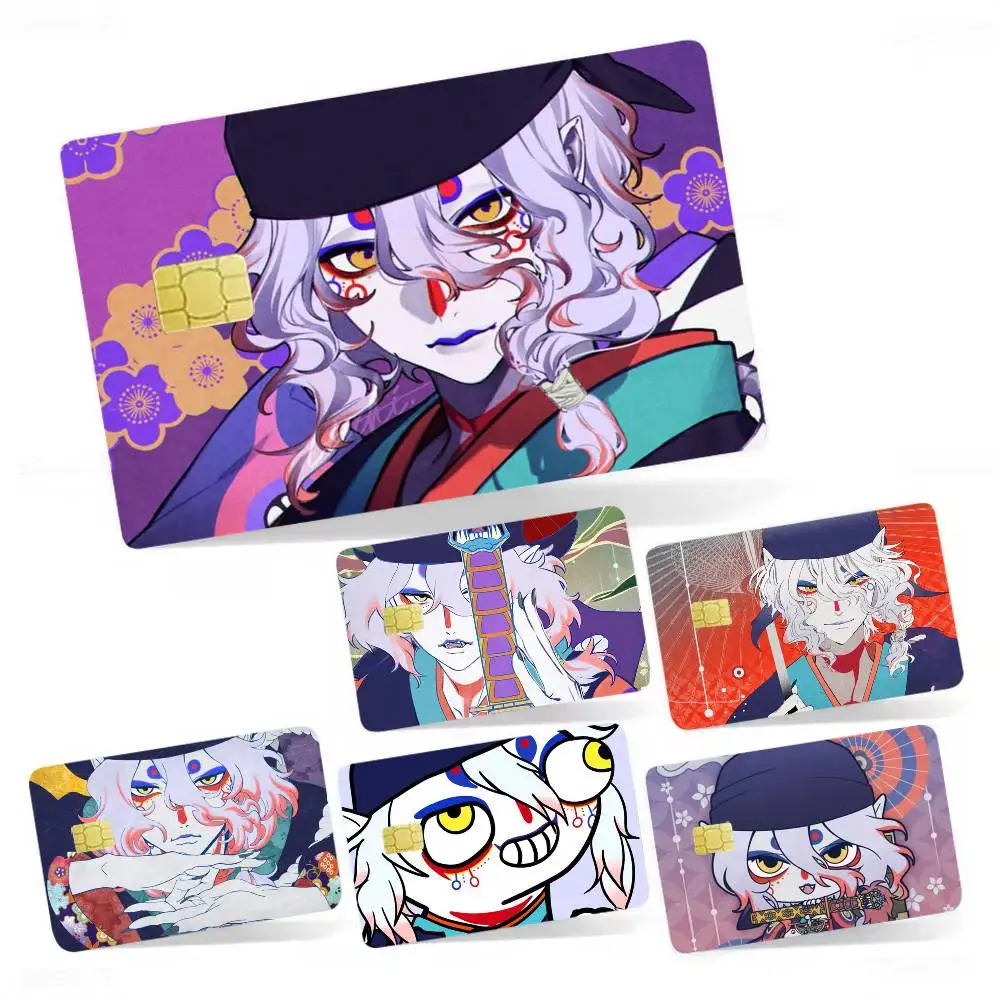 

Mononoke K-kusuriuri 4pcs 1Set Card Stickers Small Waterproof Chip 4PCS Card Sticker Anti-Scratch