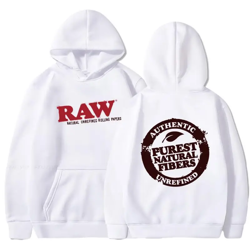 2023 New RAW Fashion Hoodie Men\'s and Women\'s Printed Sweatshirt Original Night Autumn Winter Hip Hop Casual Y2K Clothing