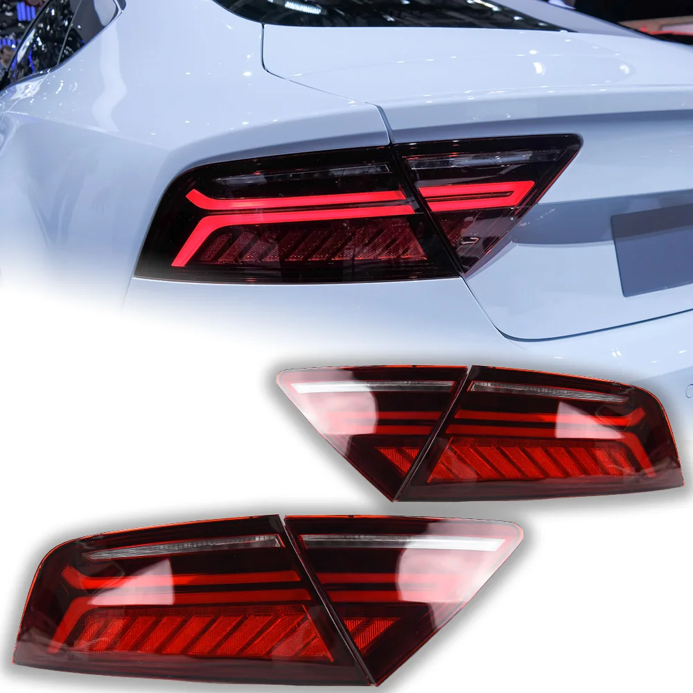 

Car Lights for Audi A7 Led Tail Lamp 2011-2018 RS7 Dynamic Signal Tail Light A Pairs