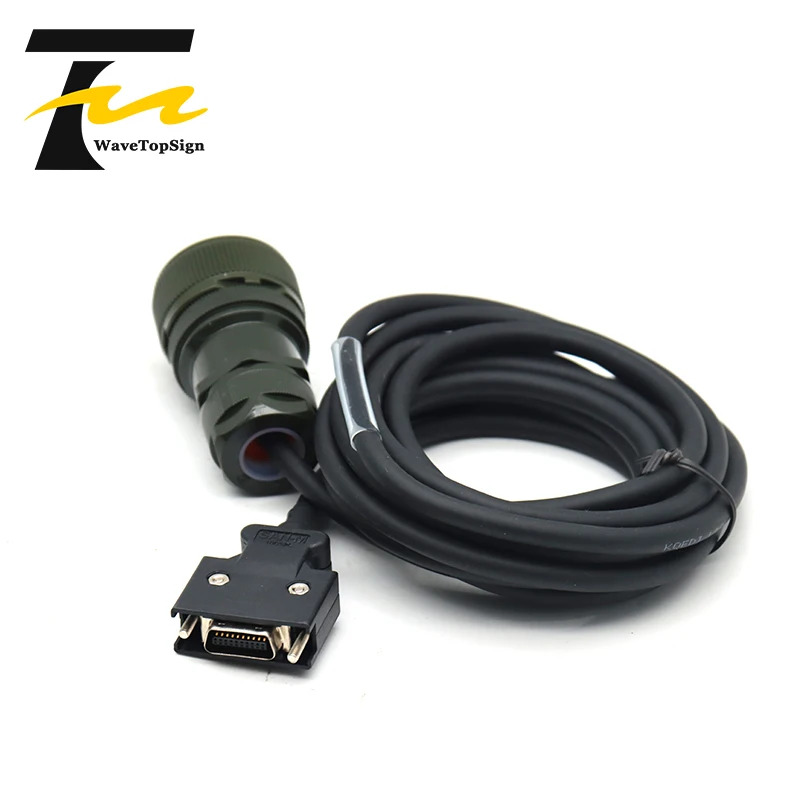 Cable codificador de servomotor de alta potencia, Cable de alimentación de ASD-A2EN1003, ASD-A2EN1005, ASD-A2PW1003, para la serie Delta A2