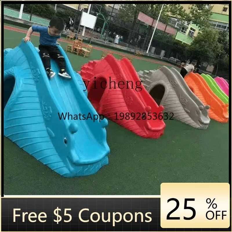 

ZZ Kindergarten Cartoon Slide Children's Indoor and Outdoor a Facility for Children to Bore Small Integrated Outdoor