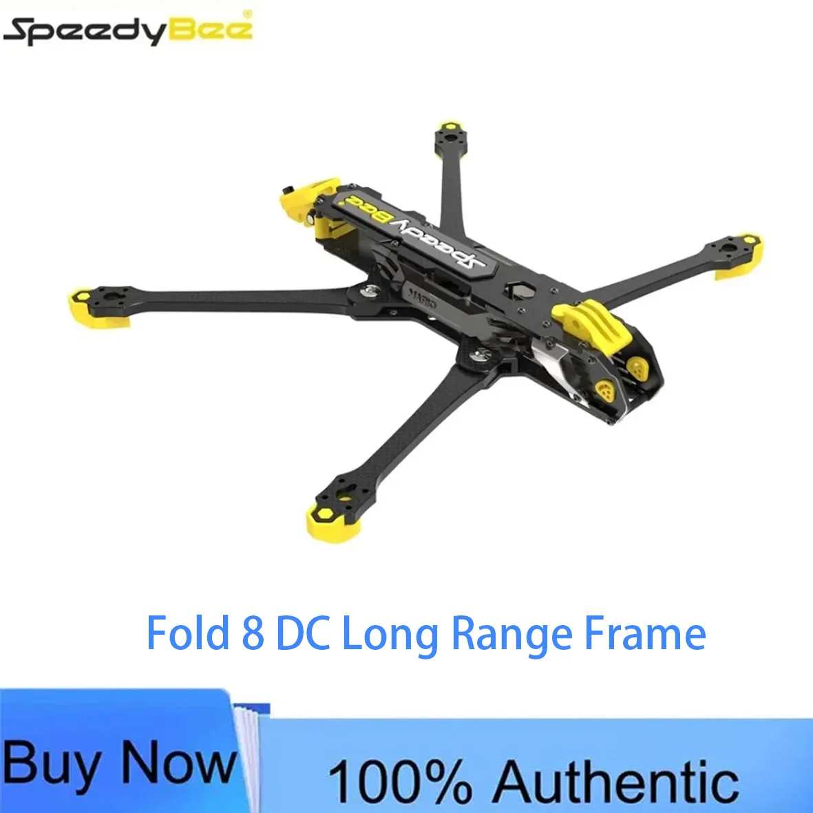 SpeedyBee Fold 8 DC Long Range Frame Kits 7mm Arm for O3 Air Unit FPV 7inch 8inch Mario Fold 8 DC Long Range Drone DIY Parts