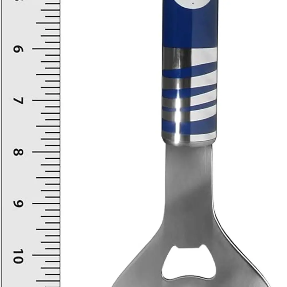 مجموعة أدوات شواء فولاذية مكونة من 4 قطع لمحبي إنديانابوليس كولتس، ملونة للفريق، مقاس واحد #4