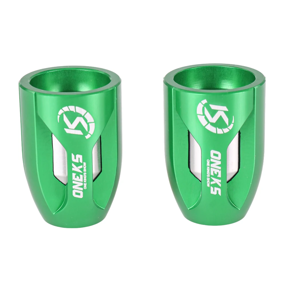 Motorcycle Hand Grips Handle Bar End Cap Fit For KAWASAKI NINJA 250 300 400 500 ZX4R ZX6R Z1000SX Z800 Z900 Z1000 Z300 ER6N Z H2 - view 5