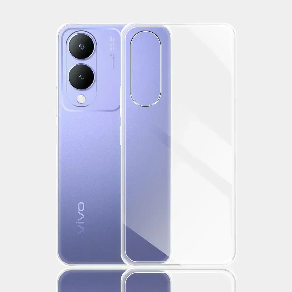 For Vivo Y17S Case Clear Soft Silicone Protect Phone Case For Vivo Y17 Y15 Vivo Y15S Y15A Cover Coque VivoY12 Y11S Y11 Y3 Funda