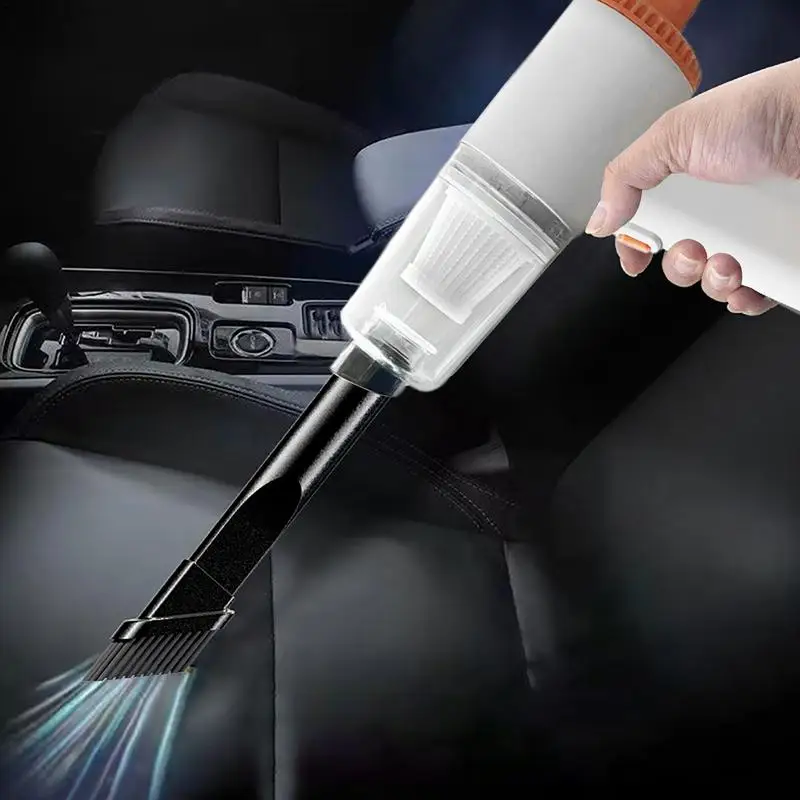 Handheld Cordless Vacuum Cleaner Cordless Mini Auto Vacuum Cleaner 1200mAh Battery Cleaning Tool For Car Home And Desktop