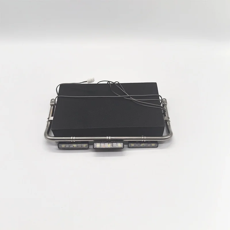 

Светодиодные прожекторы на крышу автомобиля 5 В для 1/14 Tamiya RC Самосвал для SCANIA 770S R620 Для Volvo FH16XL 750 Для BENZ Arocs TGX LESU Car