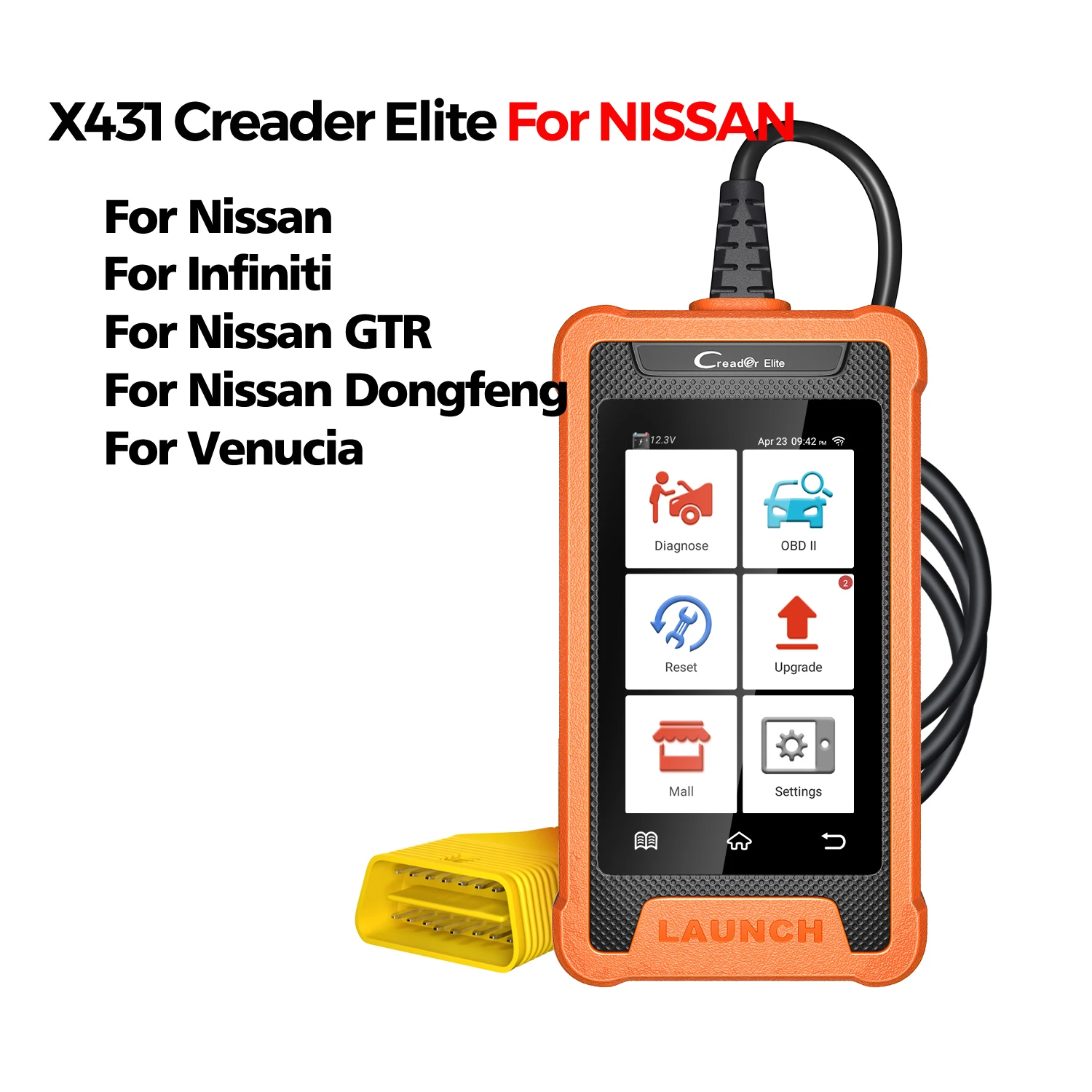 LAUNCH X431 Creader Elite For BENZ Diagnostic Tools Professional