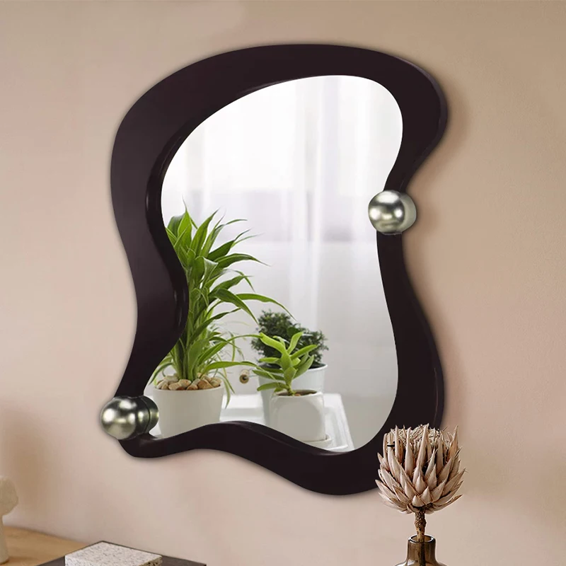 Art Dressing Hanging Mirror Modern Simple Decorative Mirrors Stylish Designer Makeup Mirror Espejo Decorativo Home Decorations