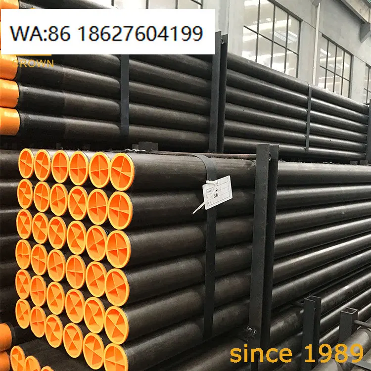 

D6*6 D7*11 D36*50 HDD Drill Pipe 13KN.m Torque Wear Resistant Horizontal Drilling Machine Rod Parts
