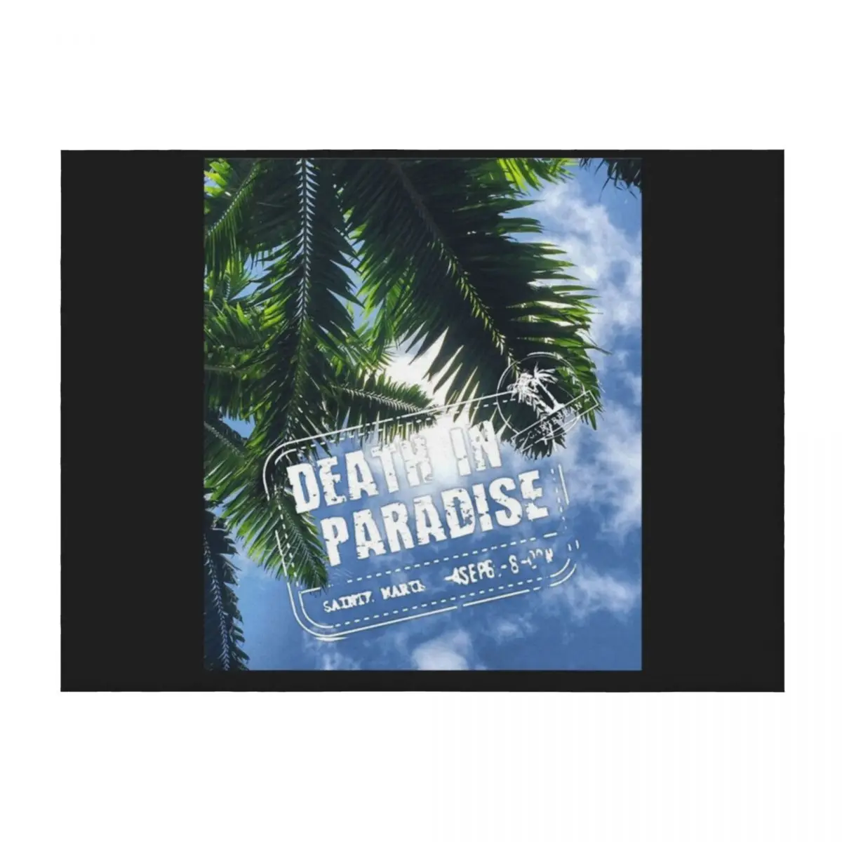 

BBC Death in Paradise Throw Blanket sofa bed for winter Hairys Luxury Throw Blankets