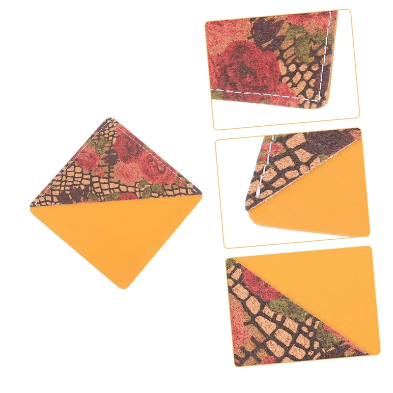 Flower Page Corner Cute Corner Bookmark Flower Corner Bookmark Cute Flower Bookmark Triangle Corner Bookmark