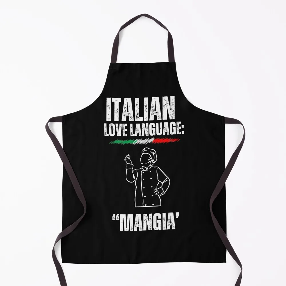 

Italian Apron For Men Kitchens Woman cooks clothes Apron