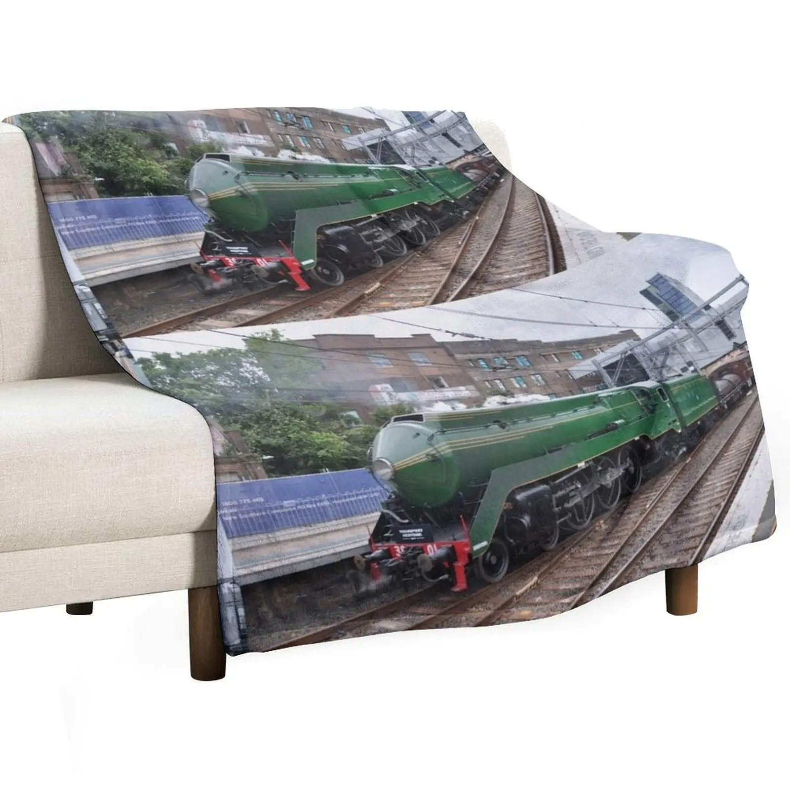 Steam Heritage Expo - engine 3801 20221001 Throw Blanket Softest heavy to sleep Sofa Throw Moving Travel Hairys Blankets