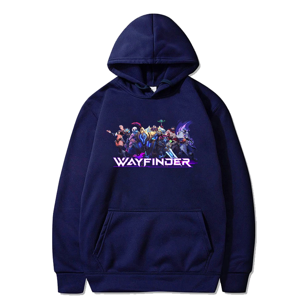 Wayfinder New Game Hoodie Long Sleeve Sweatshirts Harajuku Streetwear Women Men's Clothes