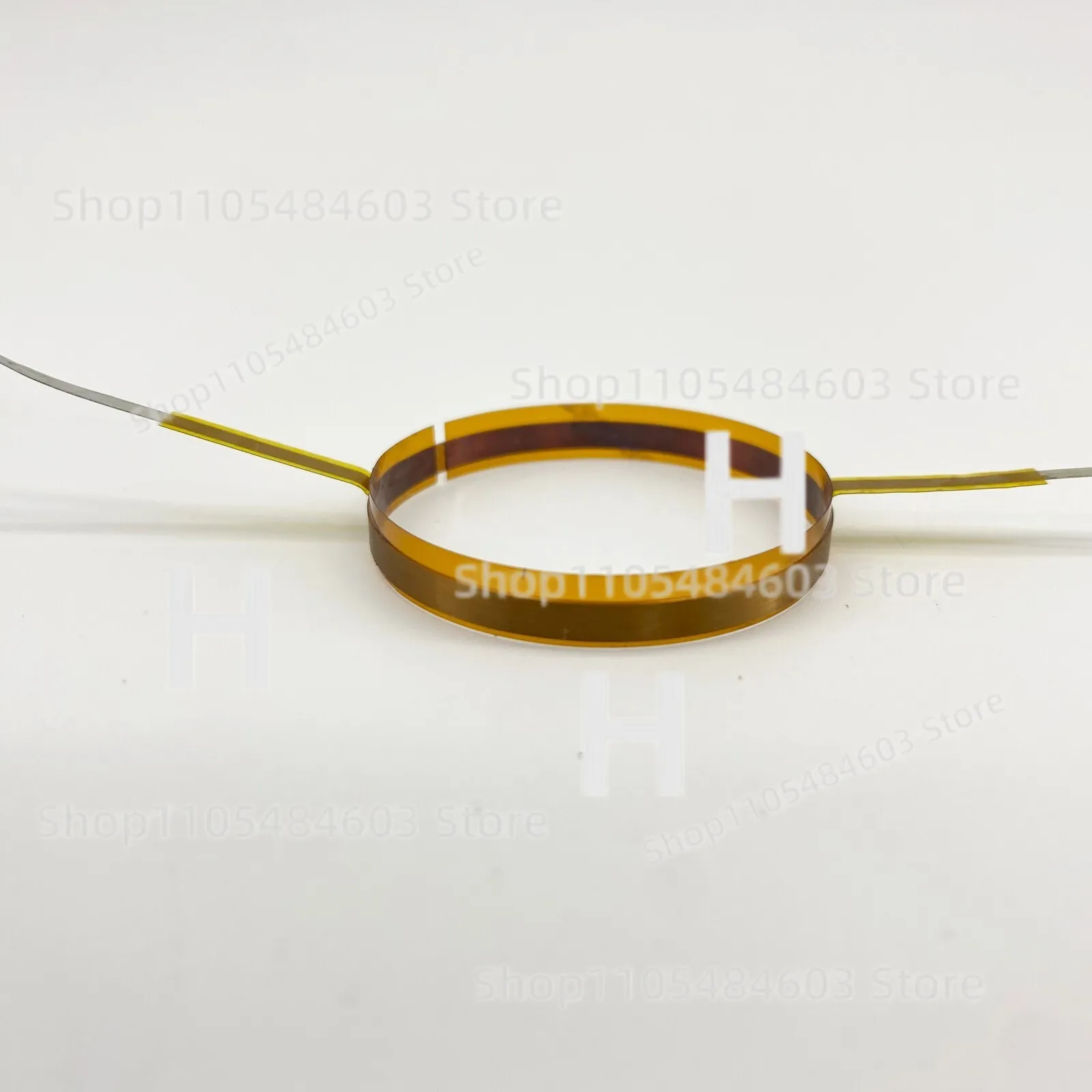 34.4mm Tweeter Voice Coil Frame For Speaker Tweeter 8Ω Repair Aluminum Flat Coil
