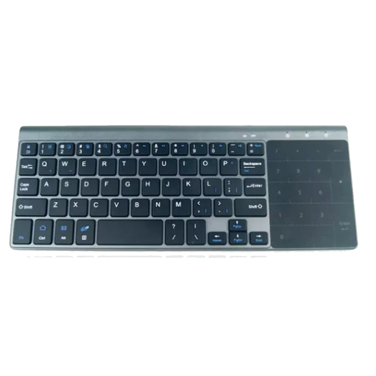 AB01 Keyboard Mini Nirkabel Bluetooth dengan Touchpad Numerik untuk Notebook PC Smart TV Portabel 59 Tombol Keyboard Mini Nirkabel