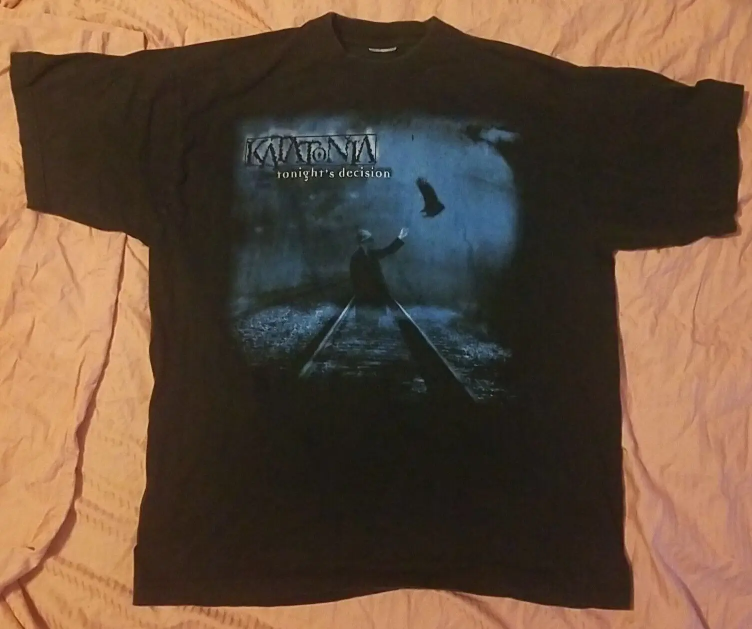 

Винтажная Футболка Katatonia Tonight'S Choice 1999, размер L, без бирки