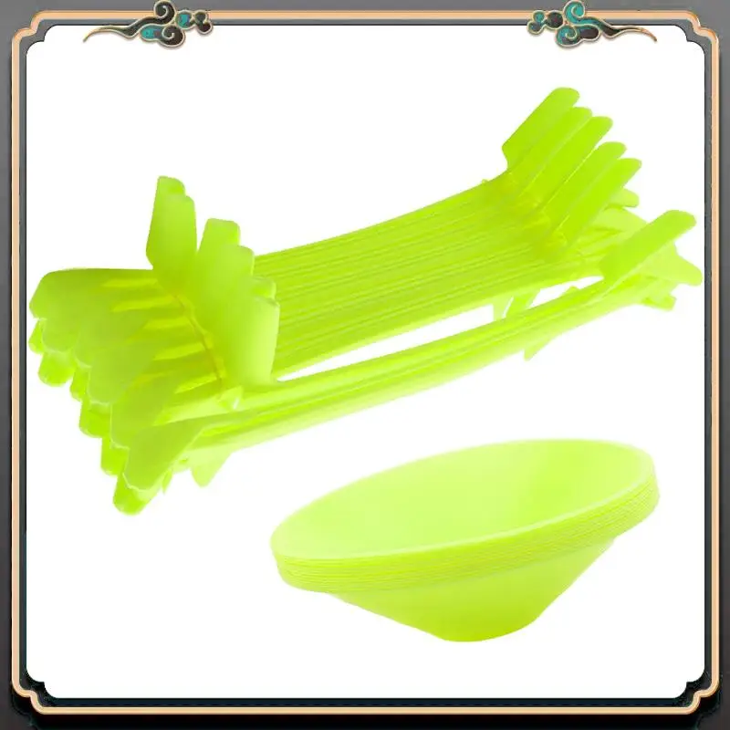 مجموعة حواجز ومخروطية ممتازة قابلة للتعديل، حواجز خفة الحركة، مخاريط قرصية لرياضات كرة القدم، تدريب سريع البيومترية