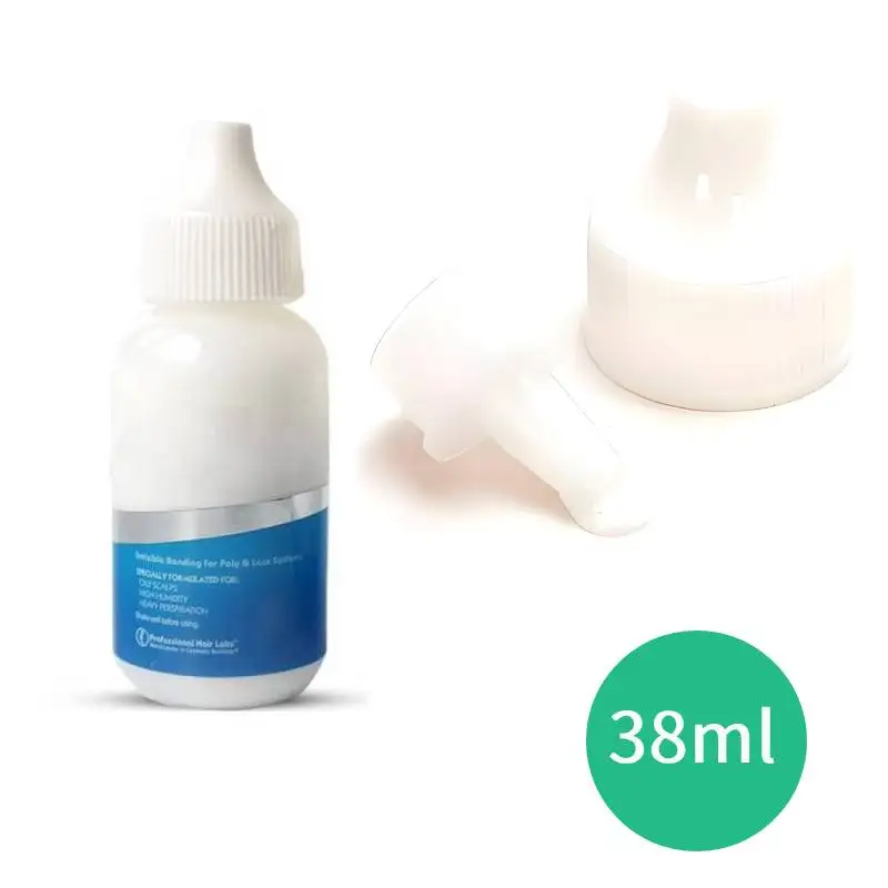 Lace Wig Glue Hair Replacement Adhesive 1.3oz 38ml Invisible Wig Bonding Glue for Lace Front Wig Hair Extensions Toupee Systems