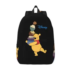 For Work Office With Honey Pots Large Capacity Vintage Disney Winnie The Pooh Backpack Teen Girl Boy Men Women Adult Knapsack