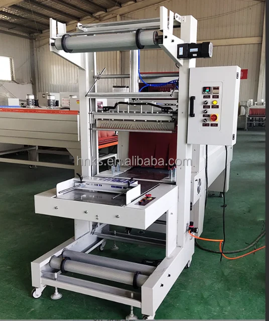 Full automatic thermal contraction shrink wrap machine Heat Wrapping Shrink Packing Machine For Beer Bottles