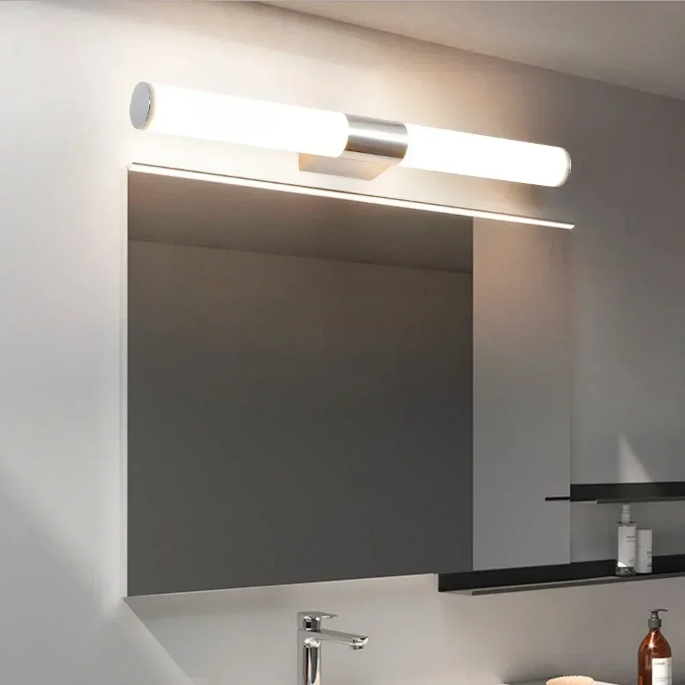 Imagem -02 - Impermeável Led Mirror Light Lâmpadas de Parede Tubo Moderno Iluminação do Banheiro 12w 16w 22w Ac85265v