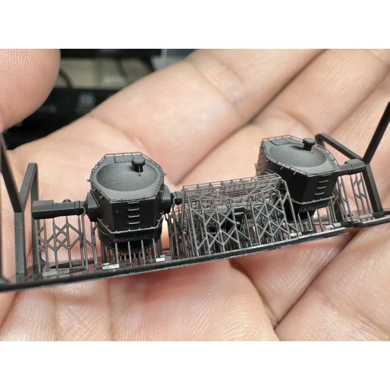 Resin Detail Up Kit: 1/350 German Navy 7m Rangefinder Battleship Upgrade Parts