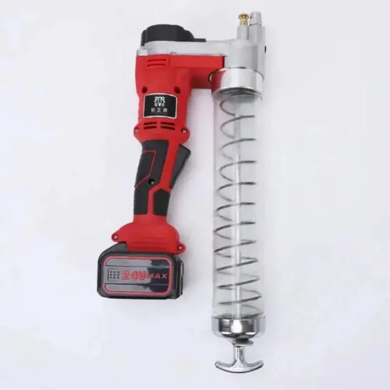 24V Professional Automatic Grease Pump Rechargeable Battery Cordless 600cc Air Operated Grease Gun