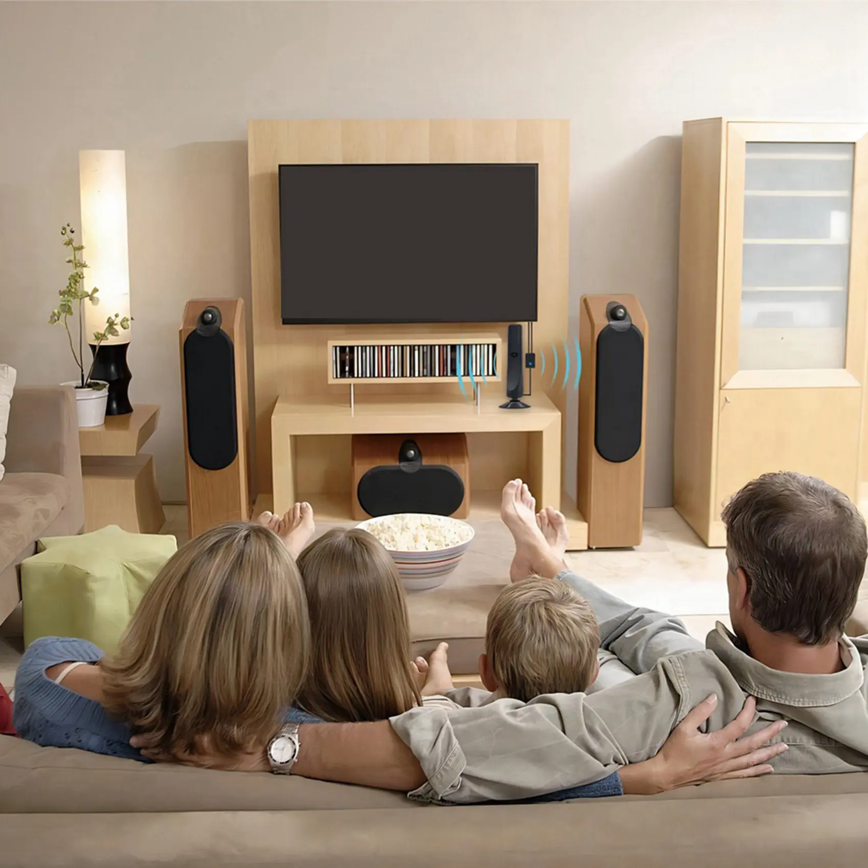 AS95-5X هوائي التلفزيون مكاسب عالية هوائي رقمي داخلي تضخيم إشارة الداعم لنطاق واسع HDTV استقبال التلفزيون المنزلي