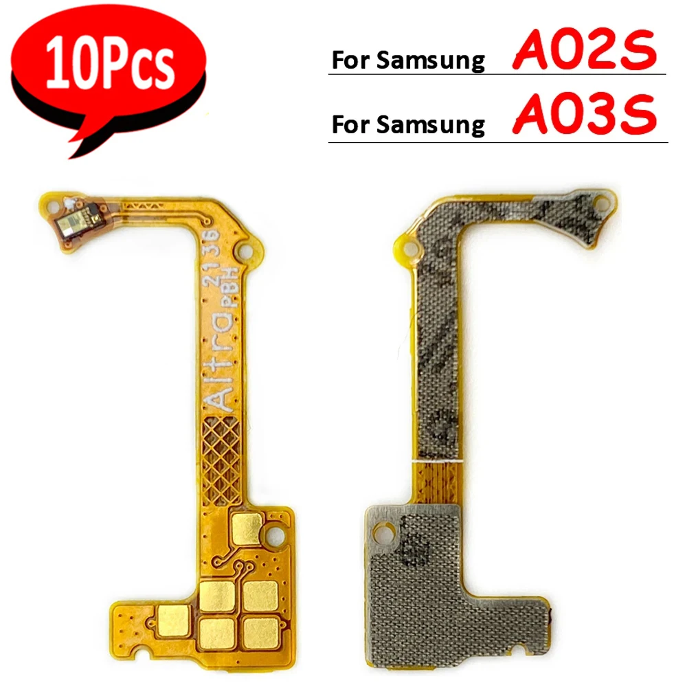 

10Pcs，NEW Proximity Light Sensor Flex Cable Distance Sensing Connector Replacement Parts For Samsung A02S A027F A03S A037F