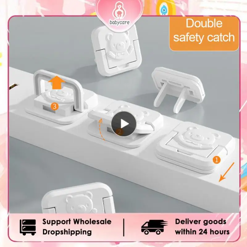 Baby Safety Child Electric Socket Outlet Plug Anti Electric Shock Plugs Protector Rotate Cover Protection Infant Children