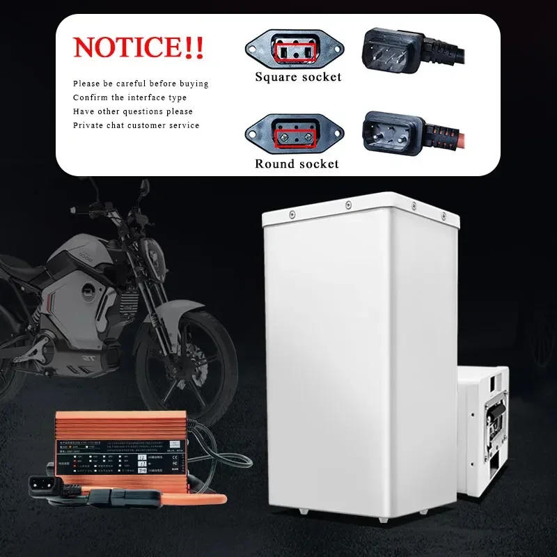 Pro super SOCO TS TC TSX TCMAX TC-MAX baterie 60V 72V 60AH 70AH Bluetooth APP bezprostřední náhrada motocykl akumulátory