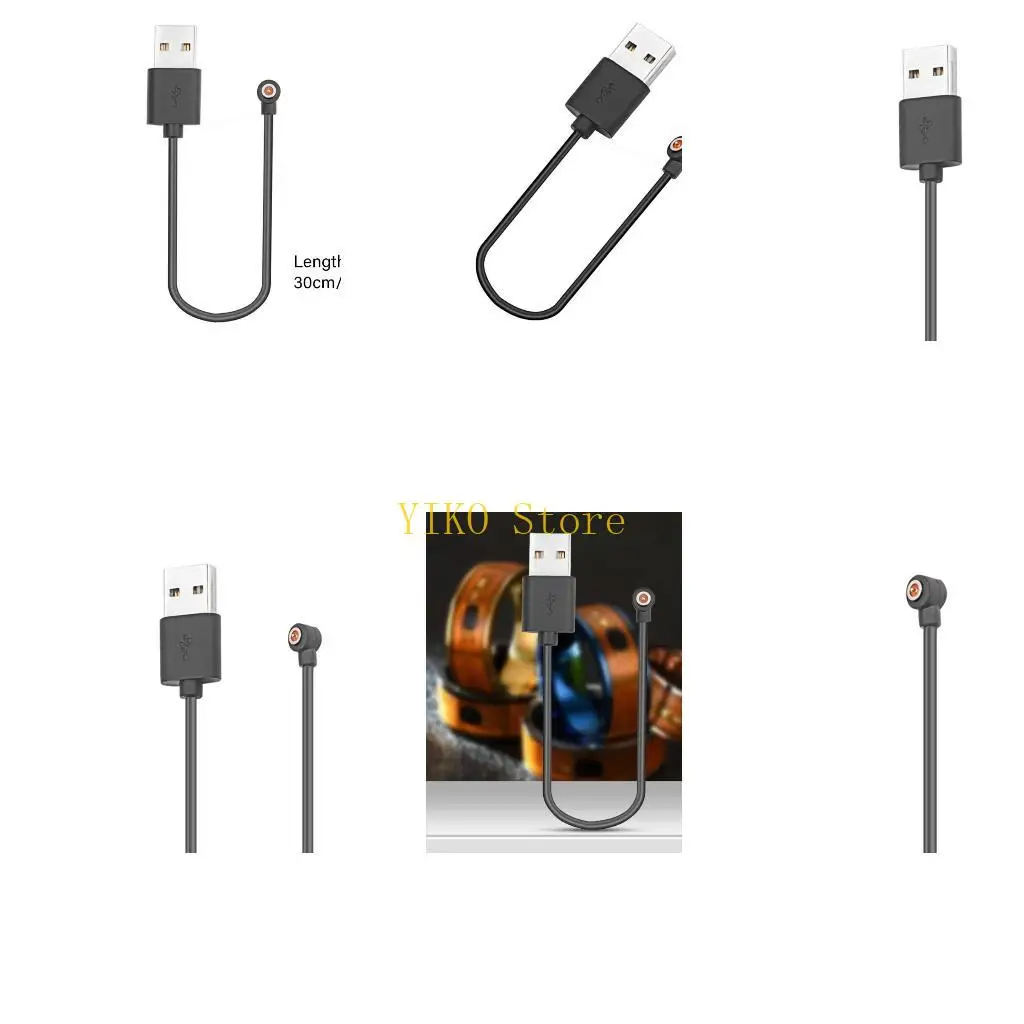 

K32C 4mm Connector Charging Cable For Intelligent Rings and Small Appliances