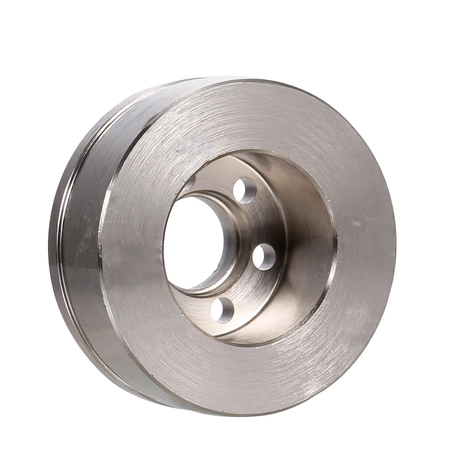 Stainless Steel Silver Brake Disc Weights for 1.9 2.2 Inch Wheel Traxxas TRX4 TRX6 Axial SCX10 1/10 RC Crawler,2P