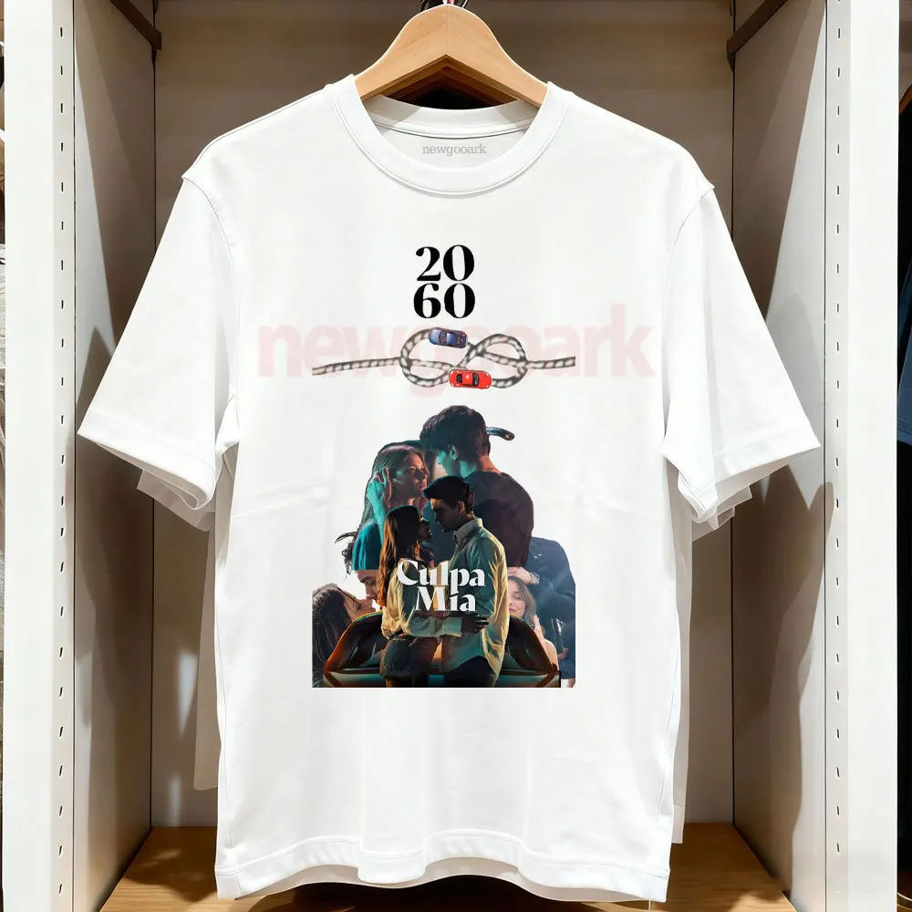 أفلام رومانسية إسبانية جديدة Culpa Nuestra جرافيك تي شيرت نوح موران نيك ليستر خطأنا قميص امرأة رجل قطن زوجين قميص