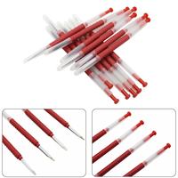 10Pcs Bee Larva Removing Retractable Needle Beekeeping Queen Bee Rearing Apiculture Shift Worm Pen Beekeeper Take the pulp Tool